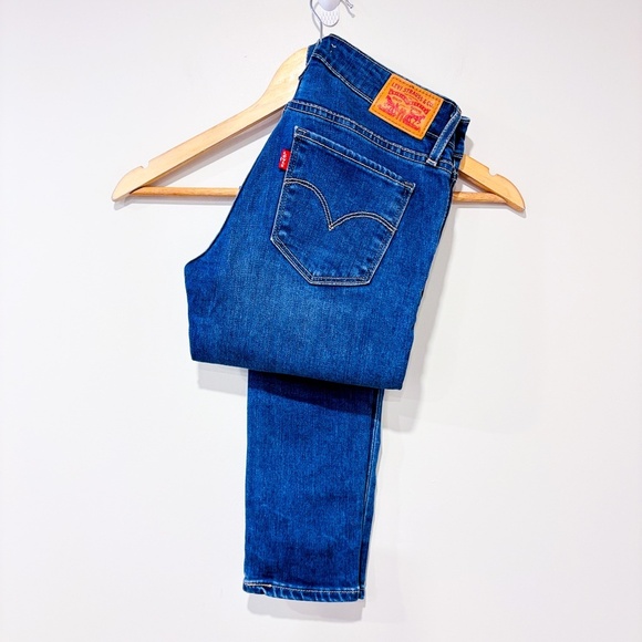 LEVI'S 711 Blue skinny jeans - Picture 3 of 10